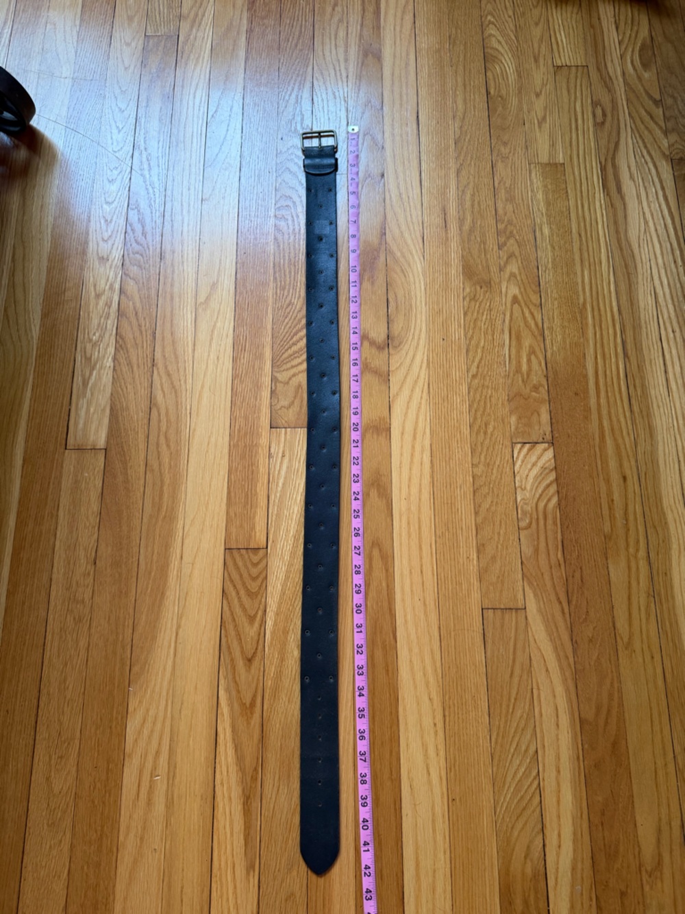 90s GAP Leather Belt with Rivets - Picture 3 of 5